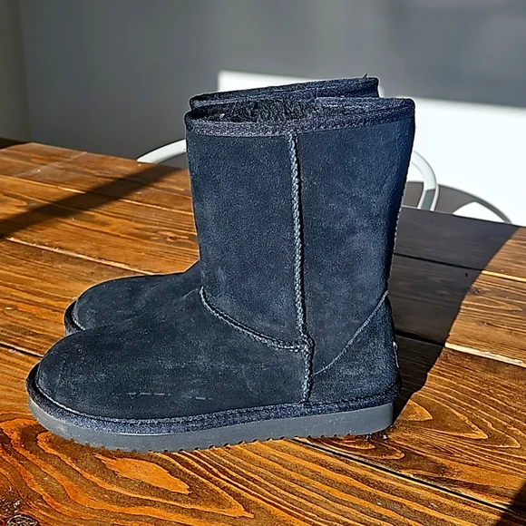 Koolaburra by Ugg Girls Size 5 Black Boots - Picture 3 of 8